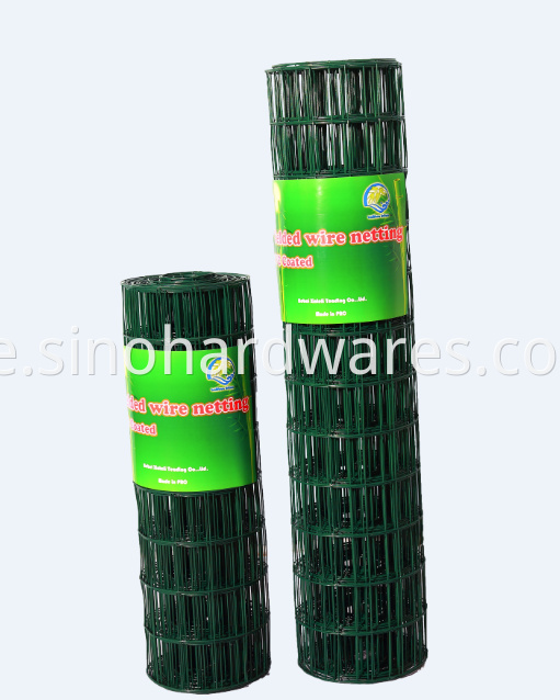 pvc welded wire netting